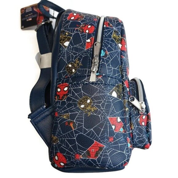 Funko Pop Marvel MINI Backpack Spider-Man Blue Multi-Color 11\